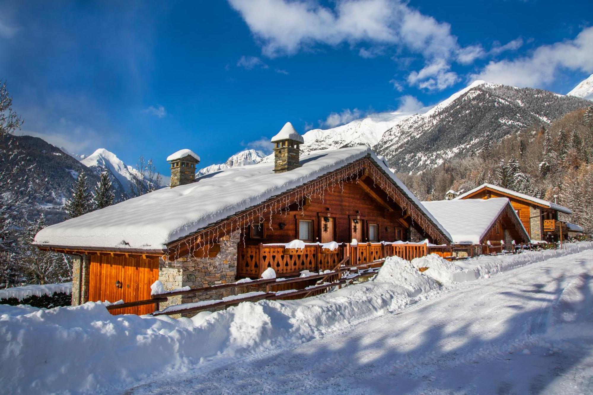 Bijoux Des Alpes - Mont Blanc Village La Salle Exterior foto